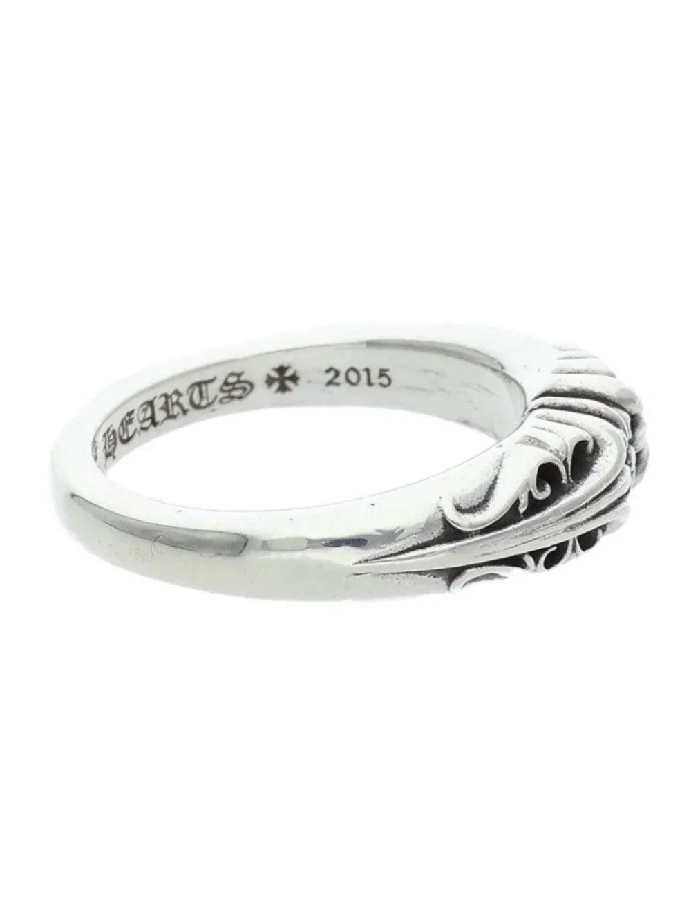 Chrome Hearts Baby Clsc Classic K&t Silver Ring